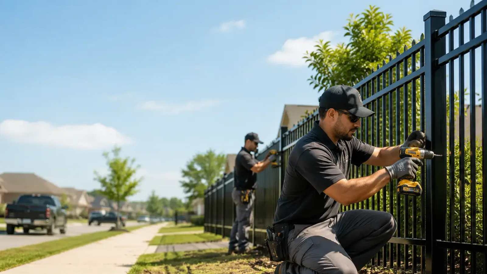 Metal Fence Installation in Overbrook, OK